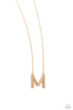 leave-your-initials-gold-m-paparazzi-accessories