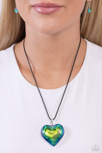 Seize the Simplicity - Green Necklace - Paparazzi Accessories