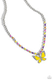 vibrant-flutter-yellow-necklace-paparazzi-accessories