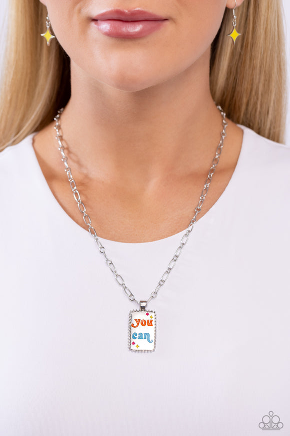 Yes You Can - Multi Necklace - Paparazzi Accessories