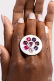 Captivating Centerpiece - Pink Ring - Paparazzi Accessories