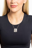 Give Grace - Silver Necklace - Paparazzi Accessories