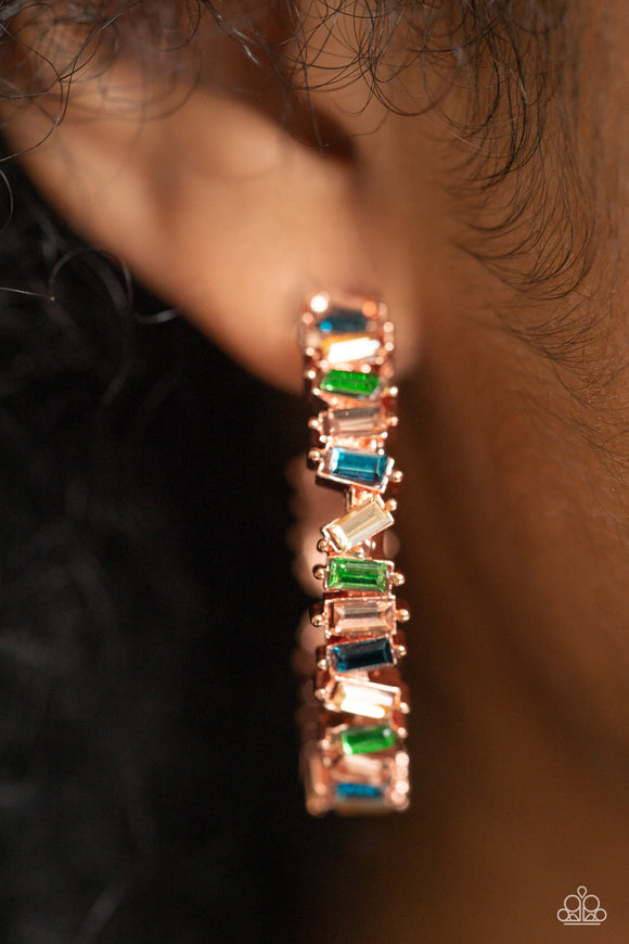 Paparazzi Jewelry Sunburst Season - Copper Necklace