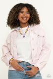 Go the Extra SMILE - Purple Bracelet - Paparazzi Accessories