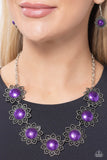 The GLITTER Takes It All - Purple Necklace - Paparazzi Accessories