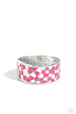 penchant-for-patterns-pink-bracelet-paparazzi-accessories