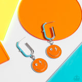 Personable Pizzazz - Orange Earrings - Paparazzi Accessories