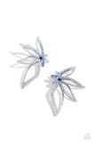 twinkling-tulip-blue-post earrings-paparazzi-accessories