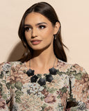 Balance of FLOWER - Black Necklace - Paparazzi Accessories