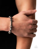 In the STONE - Blue Mens Bracelet - Paparazzi Accessories