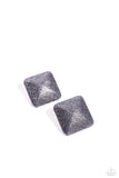 commercially-corporate-silver-post earrings-paparazzi-accessories