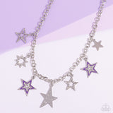 Starstruck Sentiment - Purple Necklace - Paparazzi Accessories