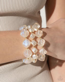 Glittery Gala - Gold Bracelet - Paparazzi Accessories