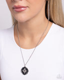 Soaring Stars - Black Necklace - Paparazzi Accessories