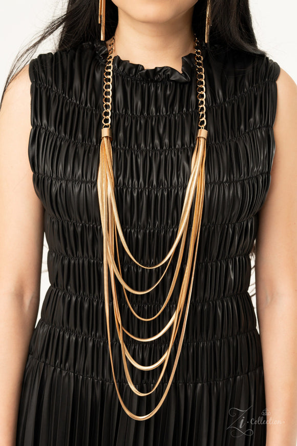 Commanding - 2020 Zi Collection Necklace - Paparazzi Accessories