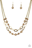 glimmer-takes-all-brass-necklace-paparazzi-accessories