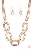 Take Charge - Gold Necklace - Paparazzi Accessories