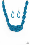 A Standing Ovation - Blue Necklace - Paparazzi Accessories