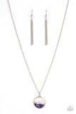 Completely Crushed - Purple Necklace - Paparazzi Accessories