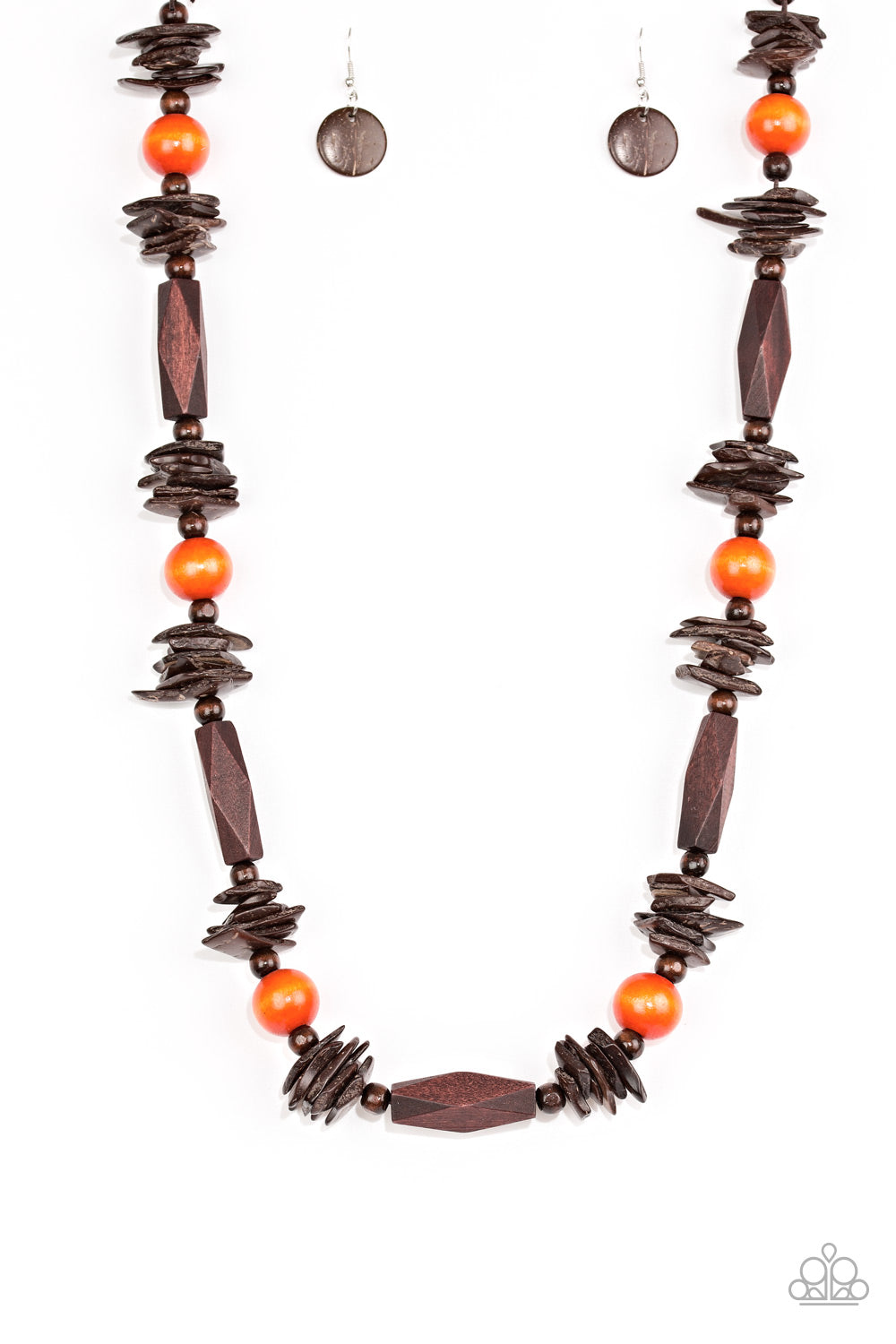 Cozumel Coast Orange Necklace Paparazzi Accessories – Bedazzle