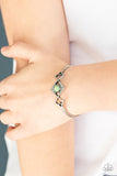 Dainty Deco - Green Bracelet - Paparazzi Accessories