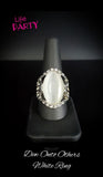 Dew Onto Others - White Ring - Paparazzi Accessories