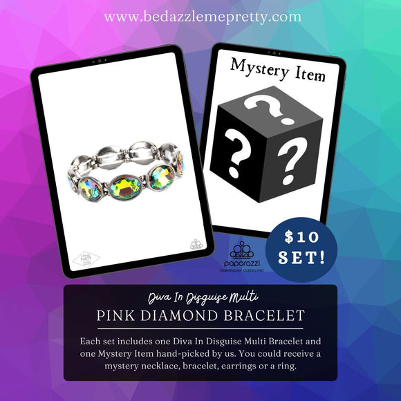 Diva In Disguise Multi Bracelet Mystery Set - Paparazzi Accessories