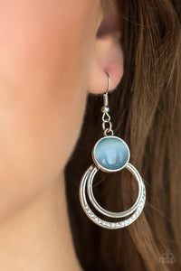 Dreamily Dreamland - Blue Earrings - Paparazzi Accessories