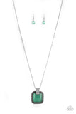 Effervescent Elegance - Green Necklace - Paparazzi Accessories