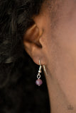 Enchanted Eden - Purple Necklace - Paparazzi Accessories
