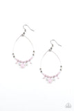 Exquisitely Ethereal - Pink Earrings - Paparazzi Accessories