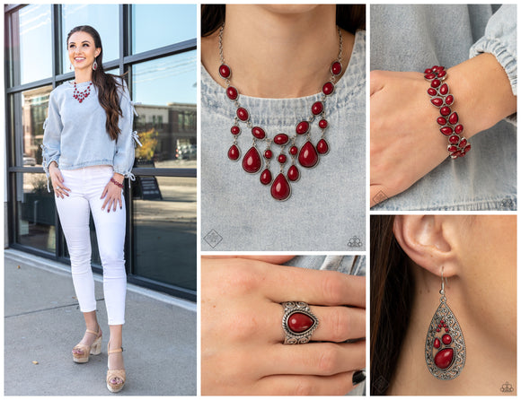 Glimpses of Malibu - Complete Trend Blend - January 2022 Fashion Fix - Paparazzi Accessories