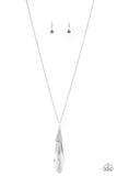 Jaw-Droppingly Jealous - White Necklace - Paparazzi Accessories