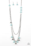 Modern Musical - Blue Necklace - Paparazzi Accessories
