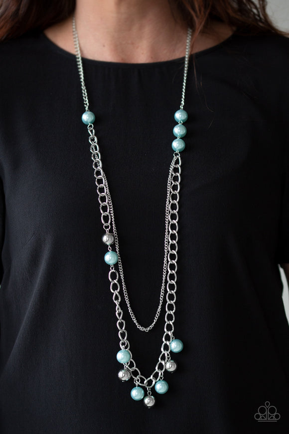 Modern Musical - Blue Necklace - Paparazzi Accessories