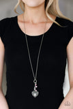 Mom Hustle - Pink Necklace - Paparazzi Accessories