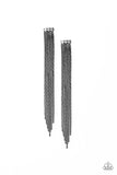 Night At The Oscars - Black Earrings - Paparazzi Accessories