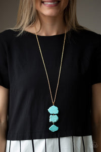 On The ROAM Again - Gold Necklace - Paparazzi Accessories