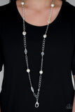 Only For Special Occasions - White Lanyard - Paparazzi Accessories