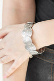 Pleasantly Posy - Silver Bracelet - Paparazzi Accessories