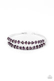 Prismatic Posh - Purple Bracelet - Paparazzi Accessories