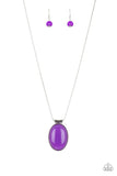 Rising Stardom - Purple Necklace - Paparazzi Accessories