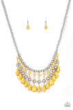 Rural Revival - Yellow Necklace - Paparazzi Accessories