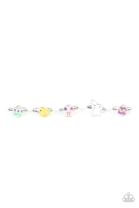 Starlet Shimmer - Kids Rings - P4SS-MTXX-215XX - Paparazzi Accessories