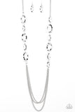 Street Beat - Silver Necklace - Paparazzi Accessories
