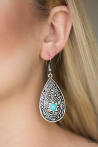 Summer Sol - Blue Earrings - Paparazzi Accessories