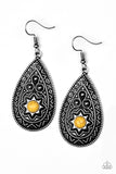 Summer Sol - Yellow Earrings - Paparazzi Accessories