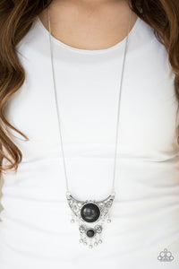 Summit Style - Black Necklace - Paparazzi Accessories