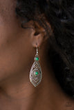 Sweetly Siren - Green Earrings - Paparazzi Accessories