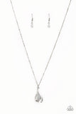 Tell Me A Love Story - White Necklace - Paparazzi Accessories